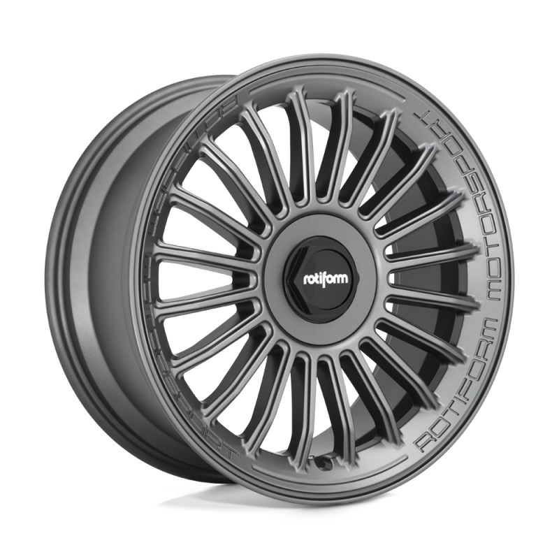 Rotiform R160 BUC-M Wheel 19x8.5 5x108/5x114.3 45 Offset - Matte Anthracite