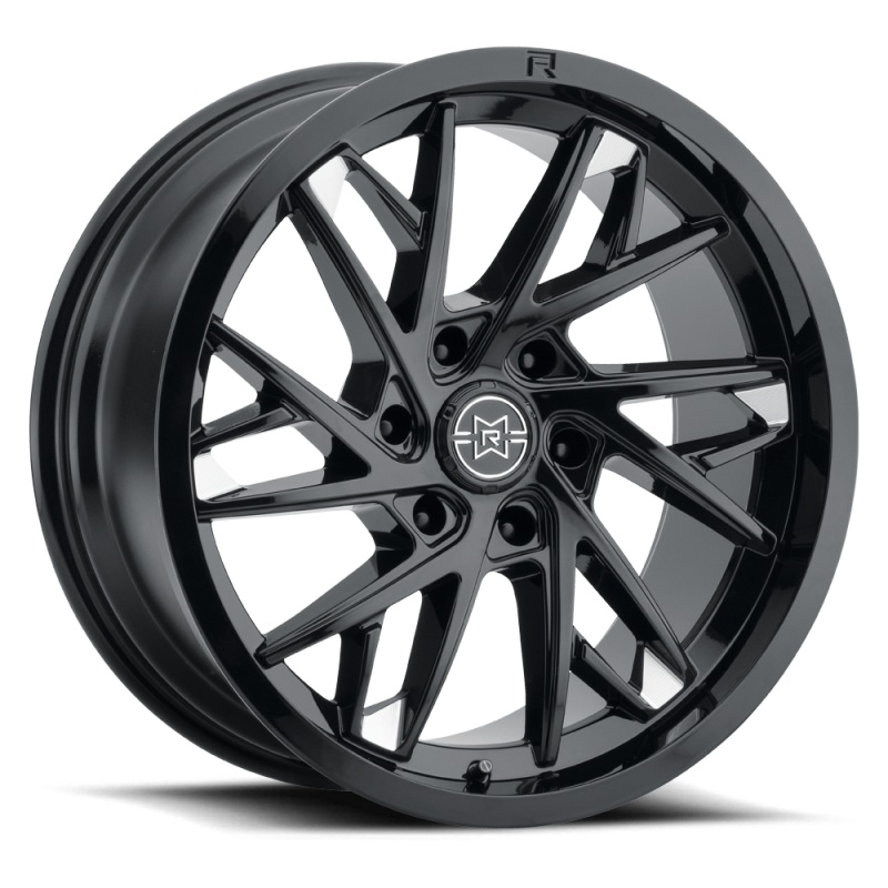 Method Raised MR801 20x10 / 6x135 BP / -18mm Offset / 87mm Bore - Gloss Black Milled Wheel