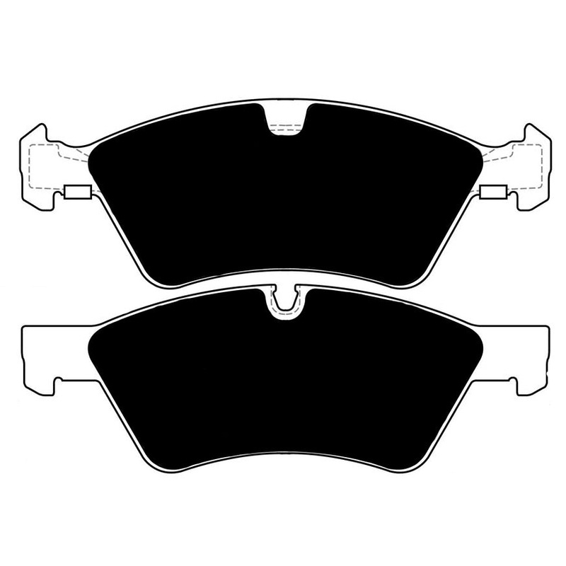 Porterfield Brake Pads for 2008 MERCEDES-BENZ R350 330mm Front Discs