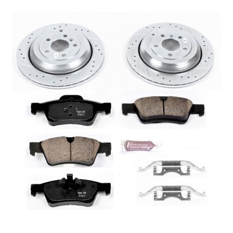 PowerStop Power Stop 05-06 Mercedes-Benz G55 AMG Rear Z23 Evolution Sport Brake Kit