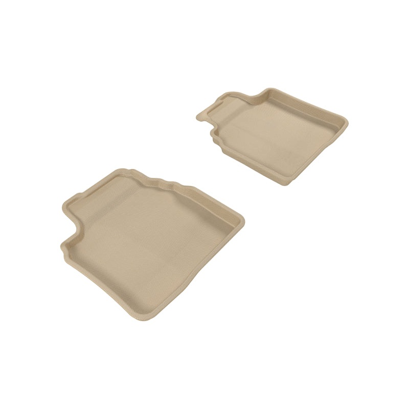 3D MAXpider 2009-2013 Mazda Mazda6 Kagu 2nd Row Floormats - Tan