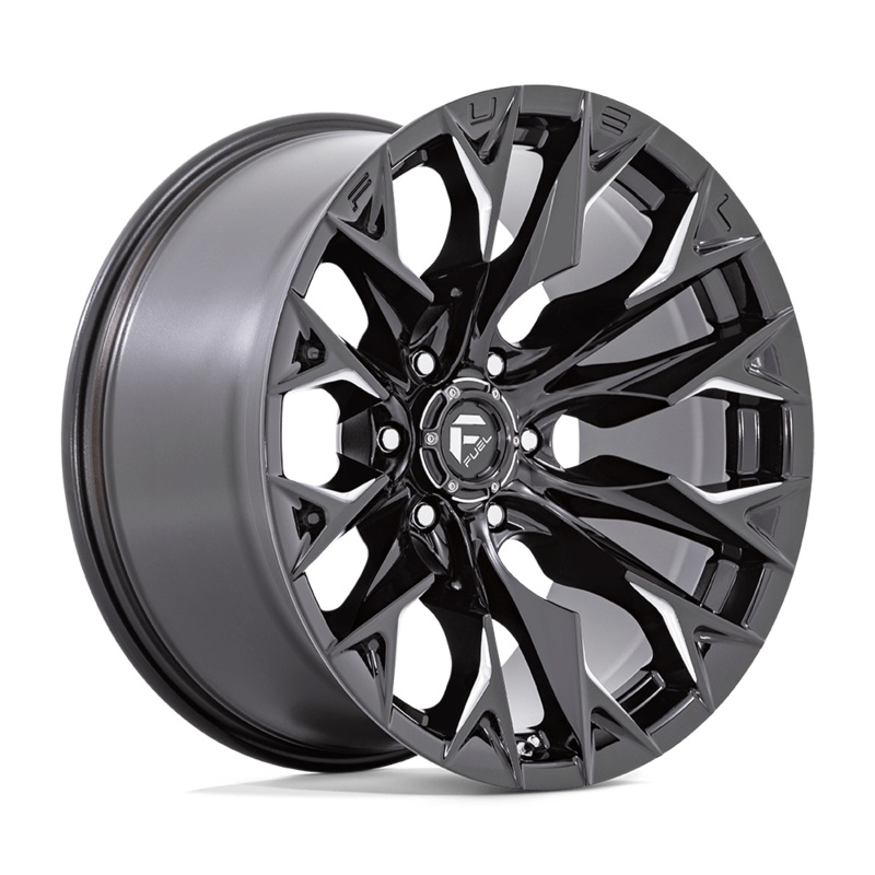 Fuel Wheels D803 Flame 20" 6x139.7 Gloss Black Milled