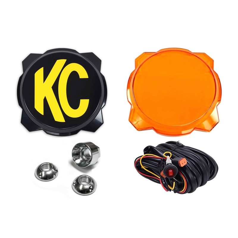 KC HiLites Pro6 8 Light LED Radius Light Bar (KC91398)