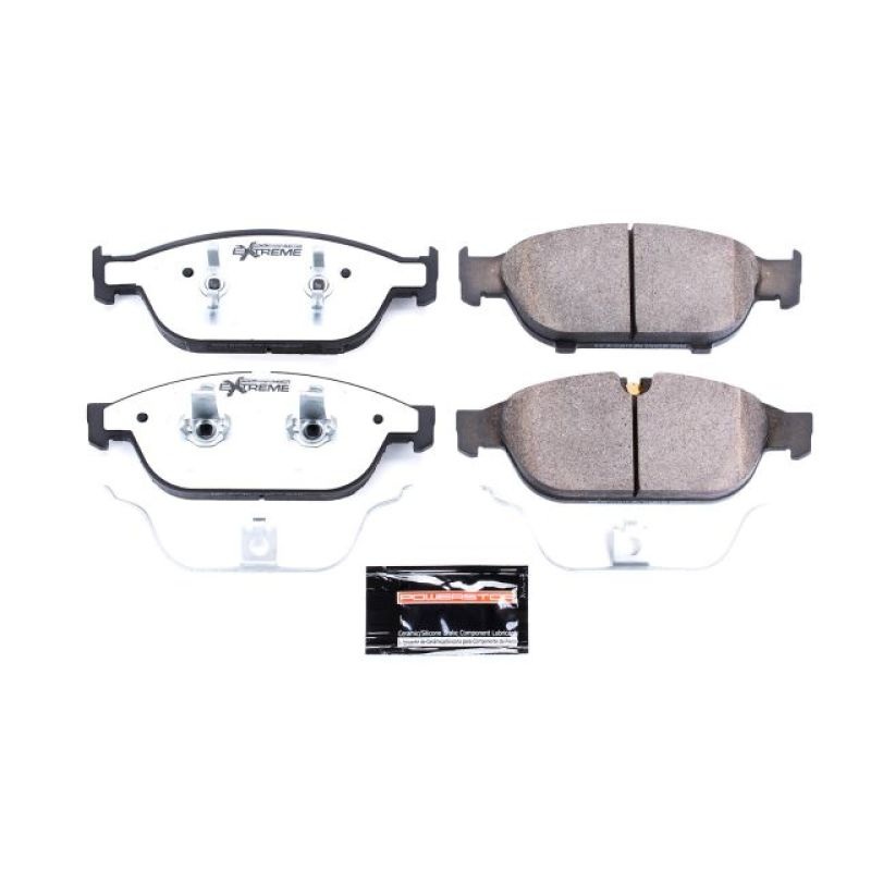 PowerStop Power Stop 16-18 Audi A6 Front Z26 Extreme Street Brake Pads w/Hardware