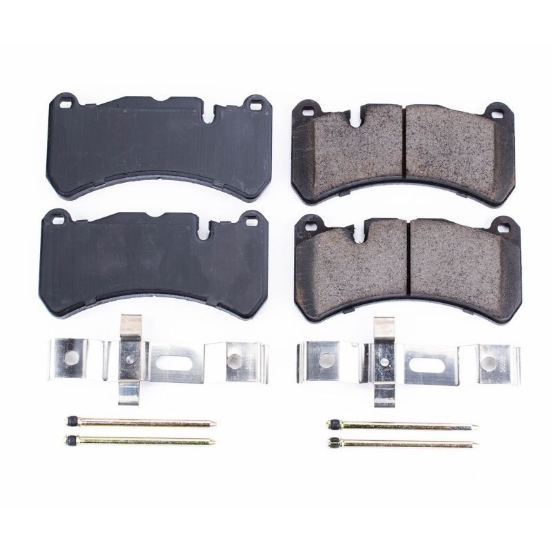 PowerStop Power Stop 17-18 Alfa Romeo Giulia Front Z17 Evolution Ceramic Brake Pads w/Hardware