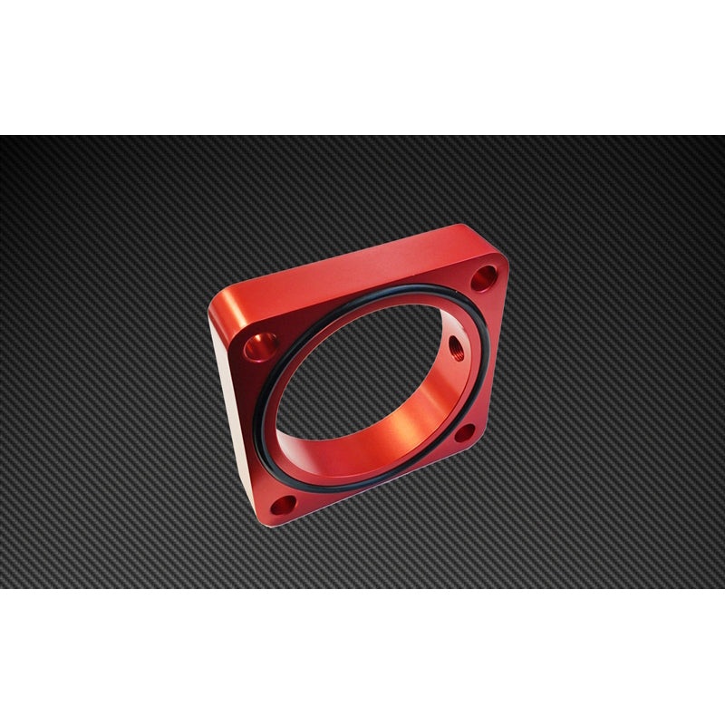Torque Solution Throttle Body Spacer - Red - 13-17 BRZ