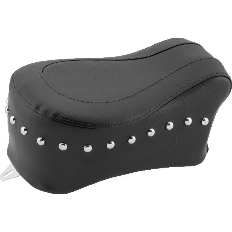 Mustang 65-86 Harley Early FL Touring Tank Bib w/Studs - Black