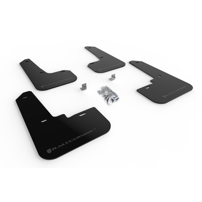 Rally Armor 2020+ Subaru Outback Black Mud Flap Gray Logo