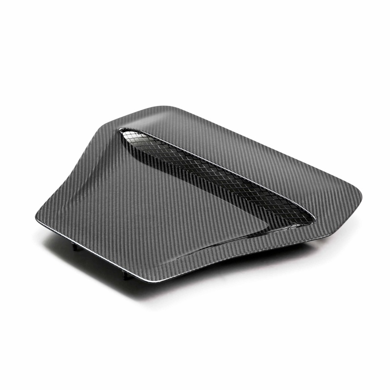 Seibon OEM-Style Carbon Fiber Hood Scoop 2017-21 Honda Civic Type R