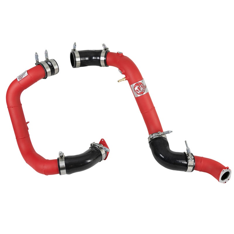 aFe Bladerunner 2.25in & 2.5in Intercooler Tubes Hot & Cold 16-18 Honda Civic I4-1.5L (t) - Red