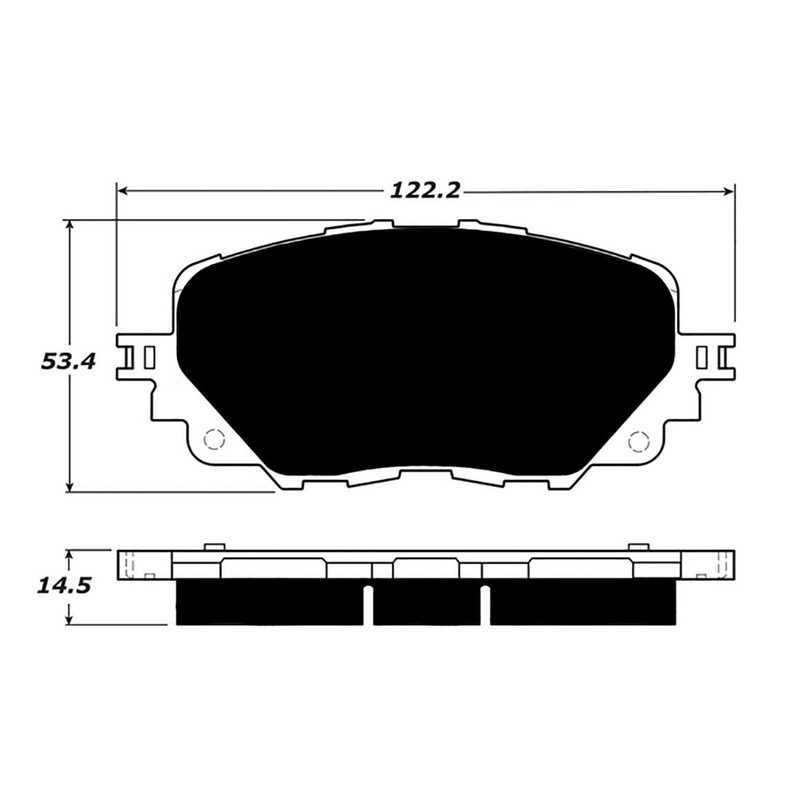 Porterfield Brake Pads for 2016 MAZDA MX-5 MIATA