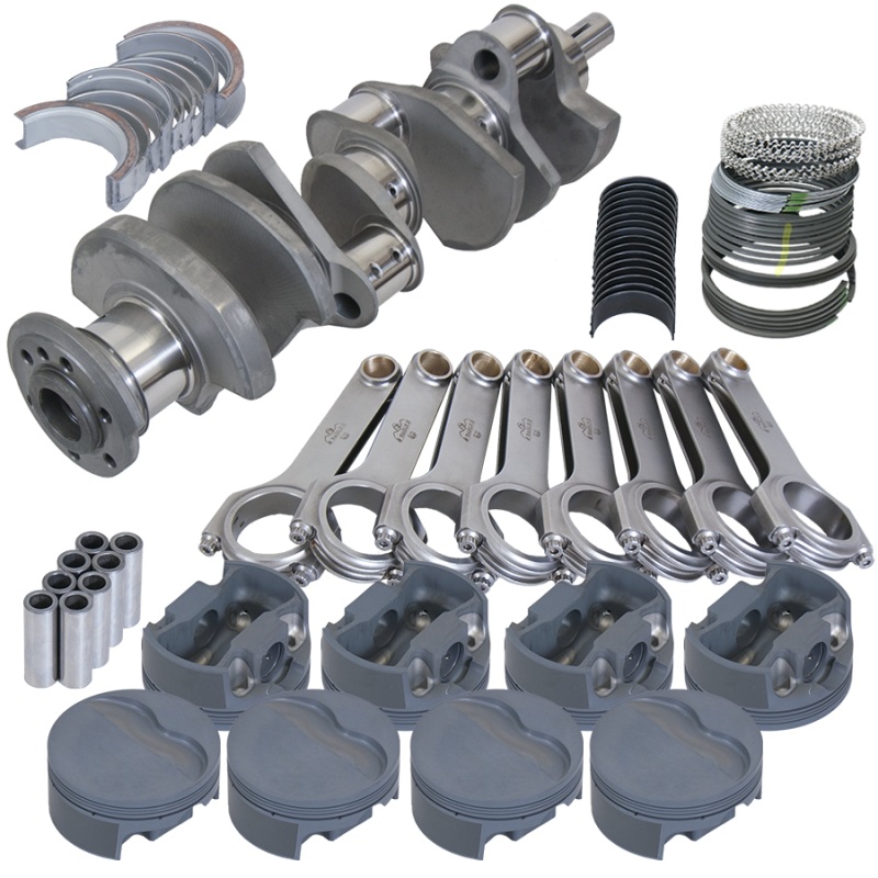Eagle Pontiac 455 4.500in Crank 6.800in H-Beam -6cc Flat Top 4.185in Pistons Rotating Assembly