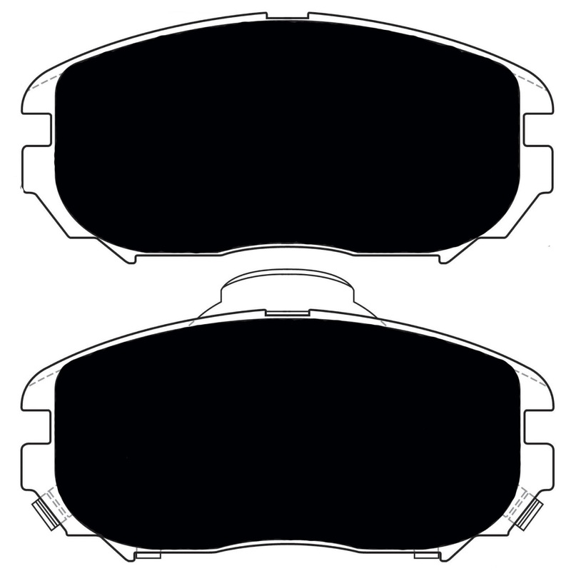 Porterfield Brake Pads for 2005 HYUNDAI SONATA V6 R/Disc