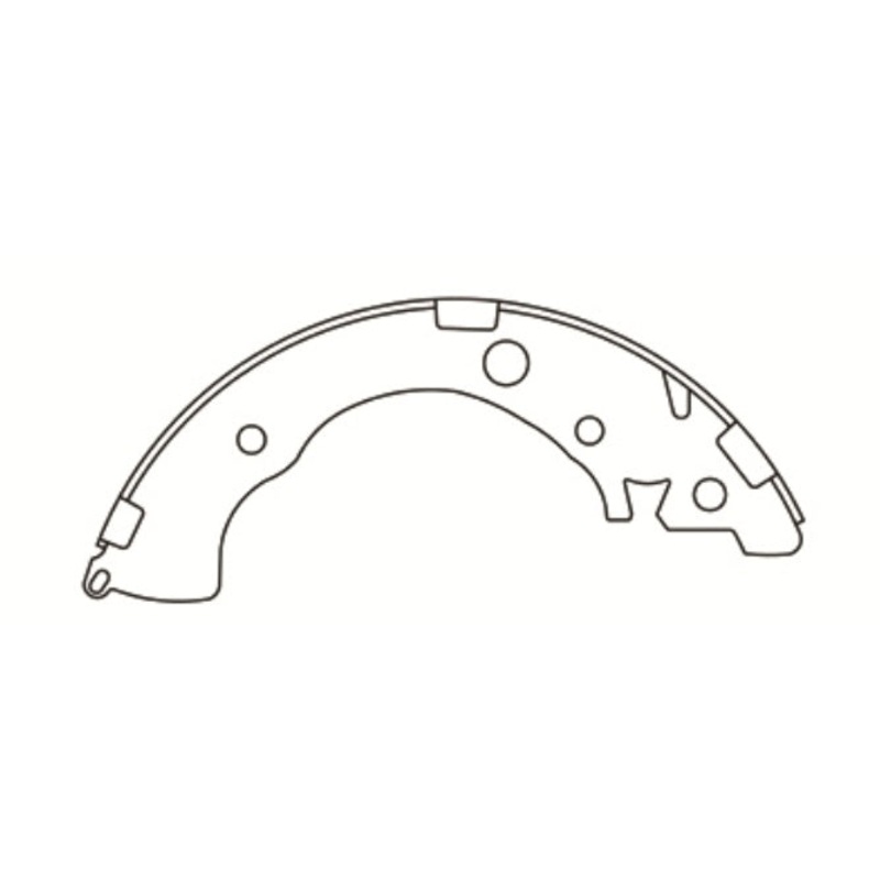 Porterfield Brake Shoes for 2011 HONDA INSIGHT
