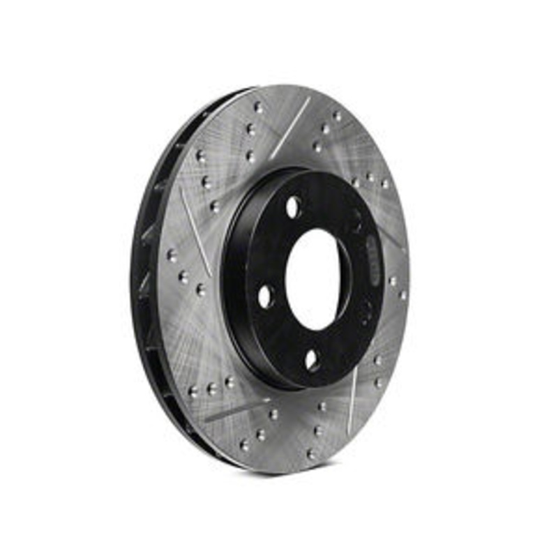 StopTech Select Sport 13-14 Dodge Challenger SRT8 Drilled and Slotted Rear Left Brake Rotor