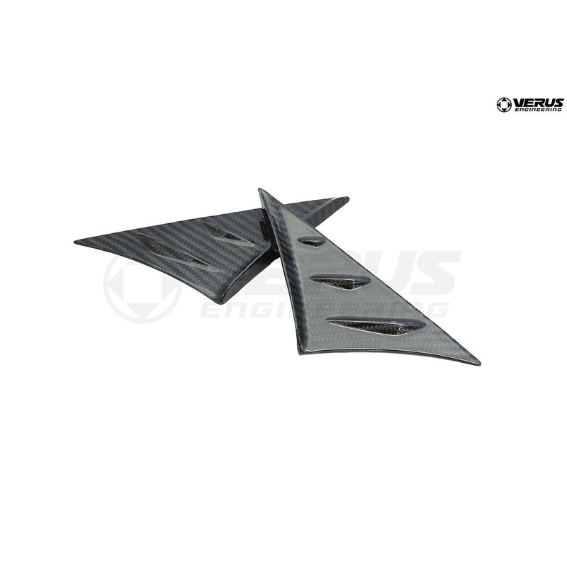 Verus Engineering Carbon Fiber Anti-Buffeting Wind Deflectors - 2020+ Toyota GR Supra (A90/A91)