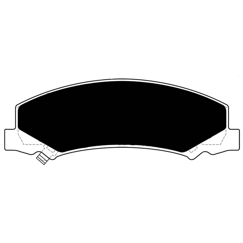 Porterfield Brake Pads for 2009 CADILLAC DTS Sedan