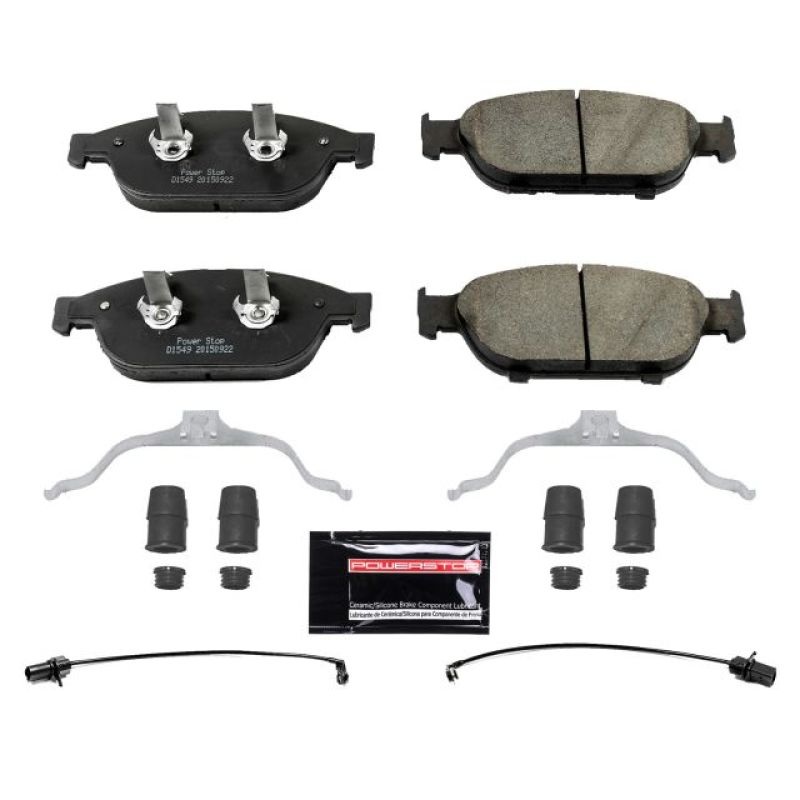 PowerStop Power Stop 16-18 Audi A6 Front Z23 Evolution Sport Brake Pads w/Hardware