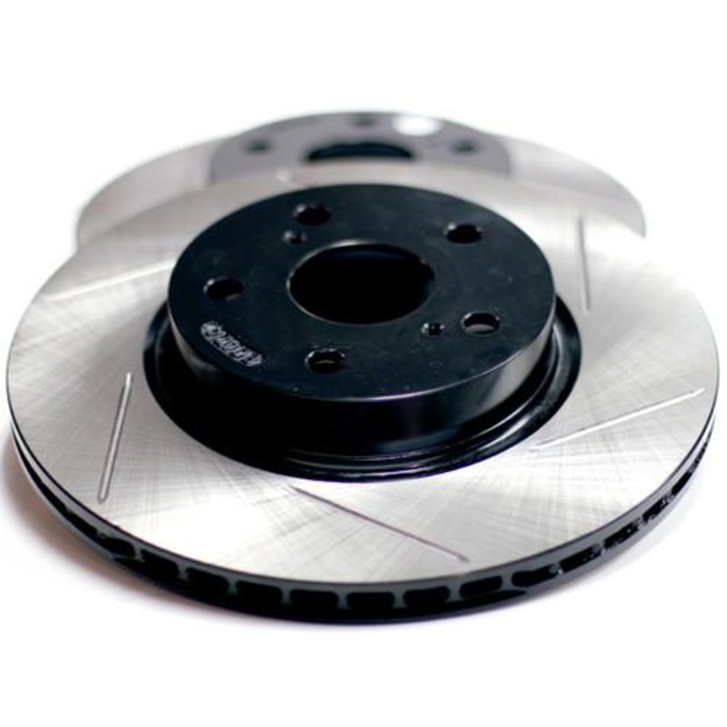 Stoptech Slotted Rotors | 2008-2015 Mitsubishi Evo X (126.46076S)