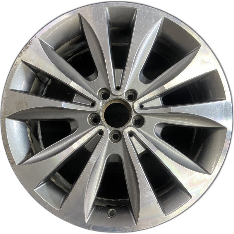 20" MERCEDES GL-CLASS 13-15 166 Type; GL350 20x8.5 10 spoke carved spokes Original OEM Wheel Rim