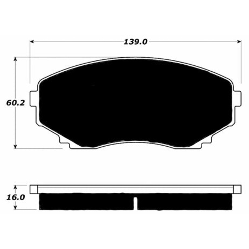 Porterfield Brake Pads for 2006 MAZDA MPV