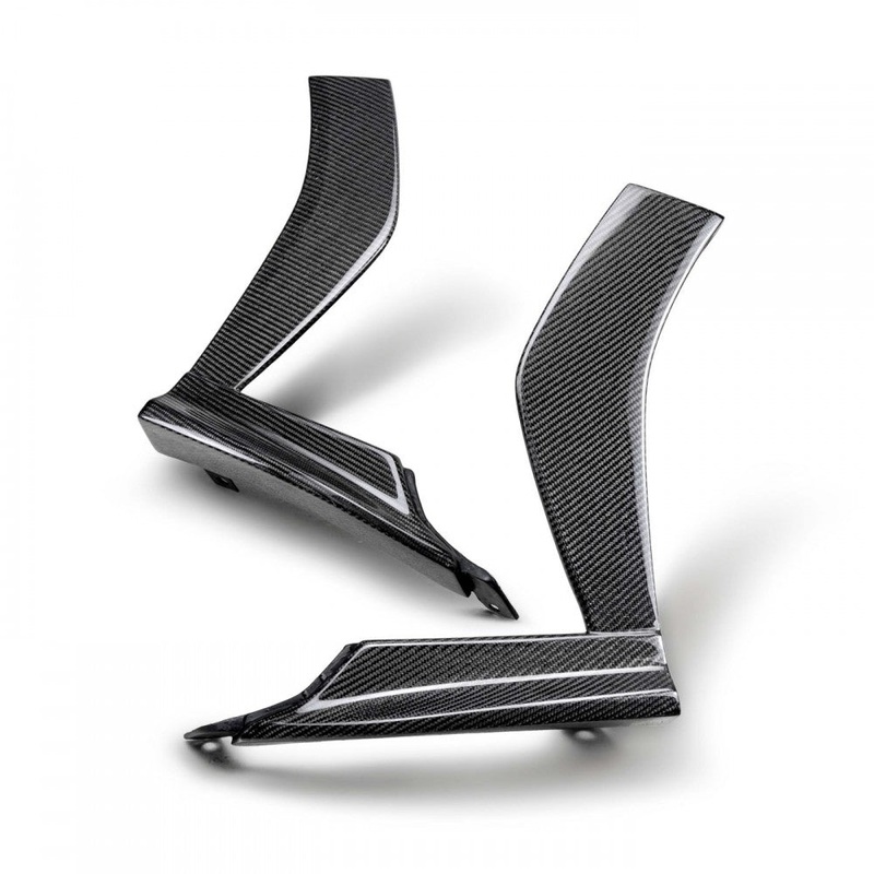 Seibon Carbon Front Bumper Arch Garnish - 2022+ WRX | FBT22SBIMP