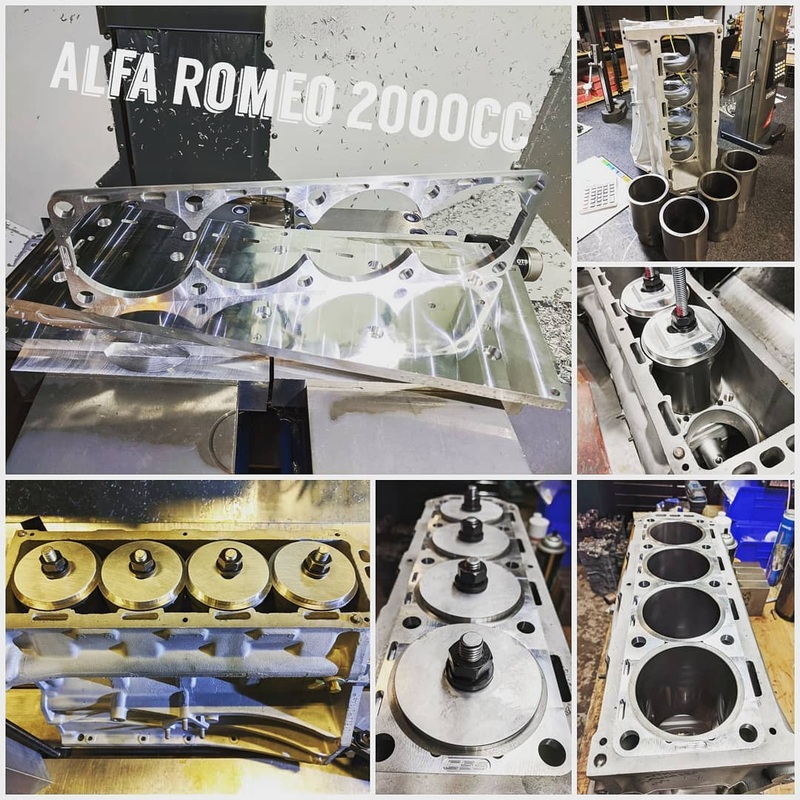 Alfa Romeo 2000cc Cylinder Support System CSS