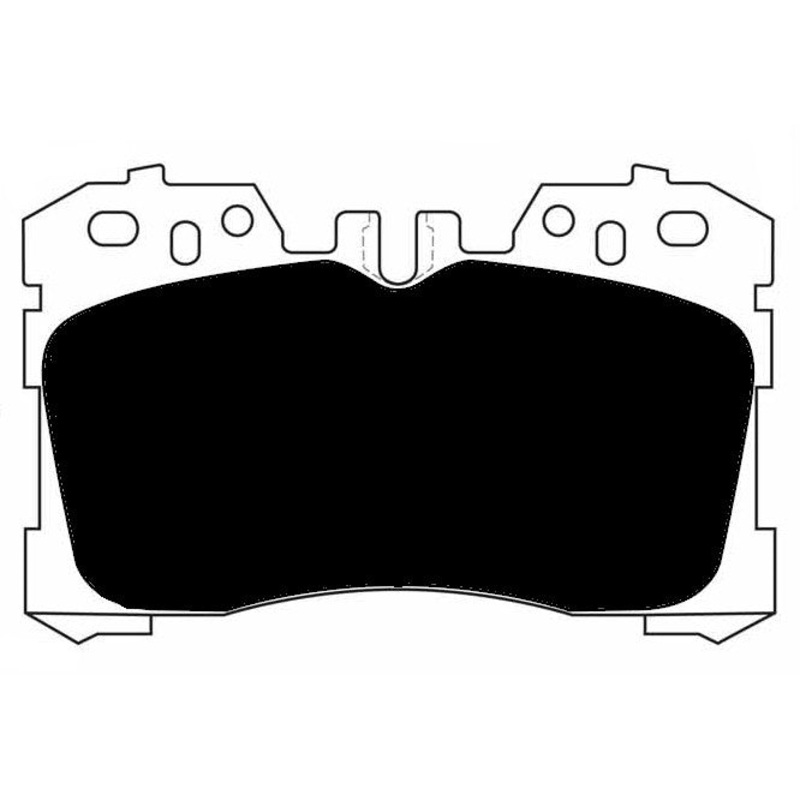 Porterfield Brake Pads for 2007 LEXUS LS 460