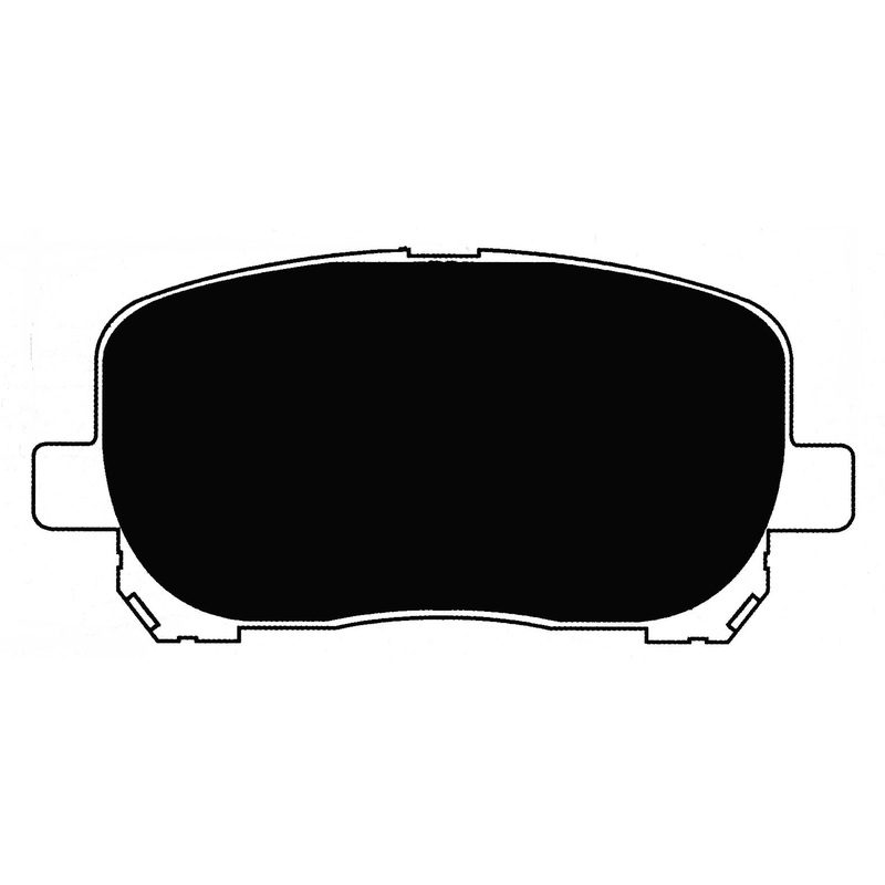 Porterfield Brake Pads for 2007 PONTIAC VIBE GT