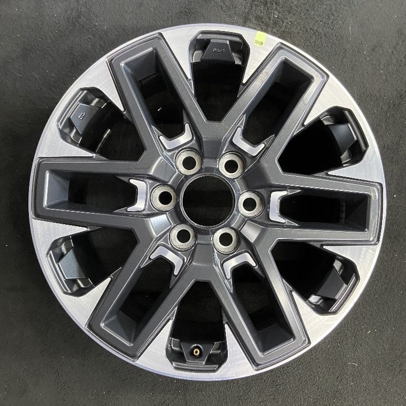 20" SEQUOIA 23-24 20x8 open spoke 6 spoke machined face with black pockets Original OEM Wheel Rim
