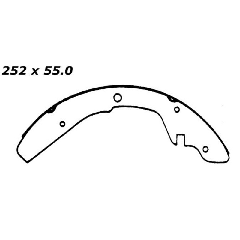 Porterfield Brake Shoes for 1986 VOLKSWAGEN VANAGON
