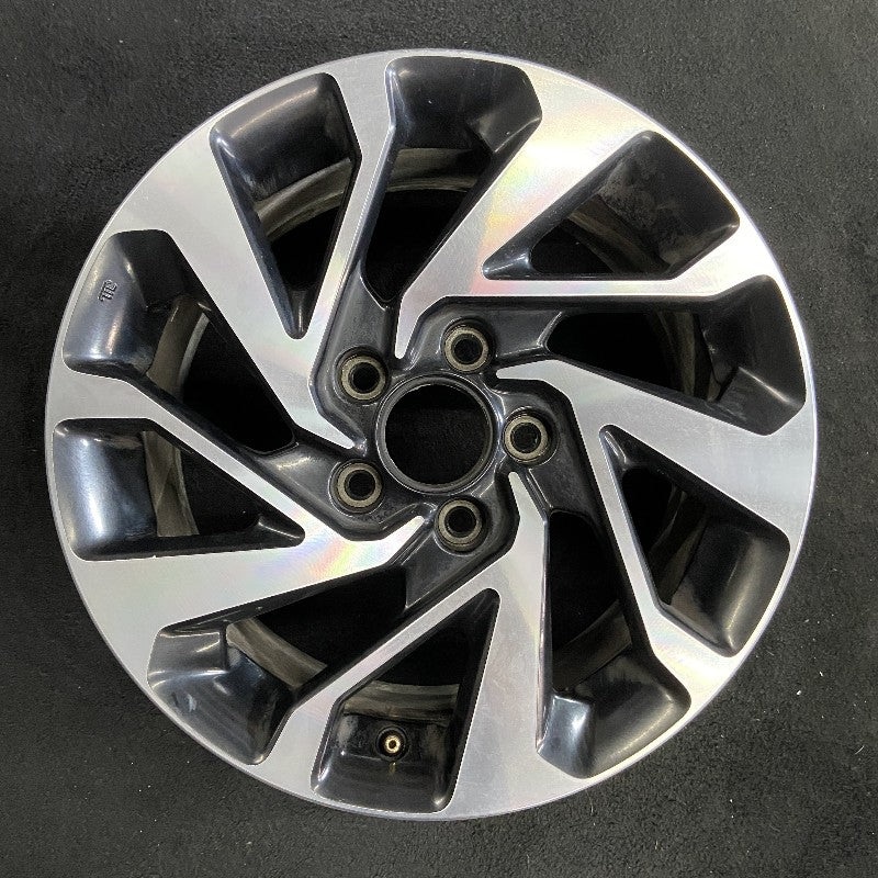 16" CIVIC 16 16x7 alloy black inlay Cpe Original OEM Wheel Rim