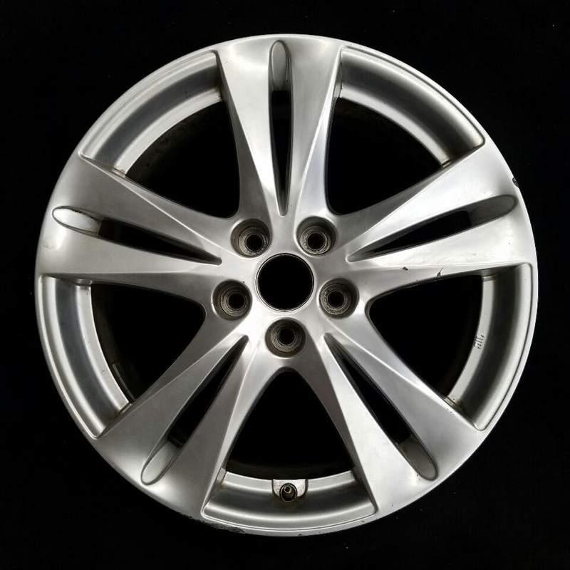 18" SANTA FE 10-12 18x7 alloy 10 spoke Original OEM Wheel Rim