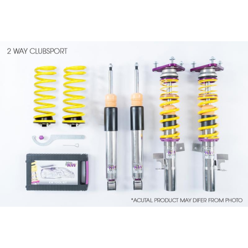 KW Suspension V3 2-Way Clubsport Coilovers - 04 Subaru Impreza STI