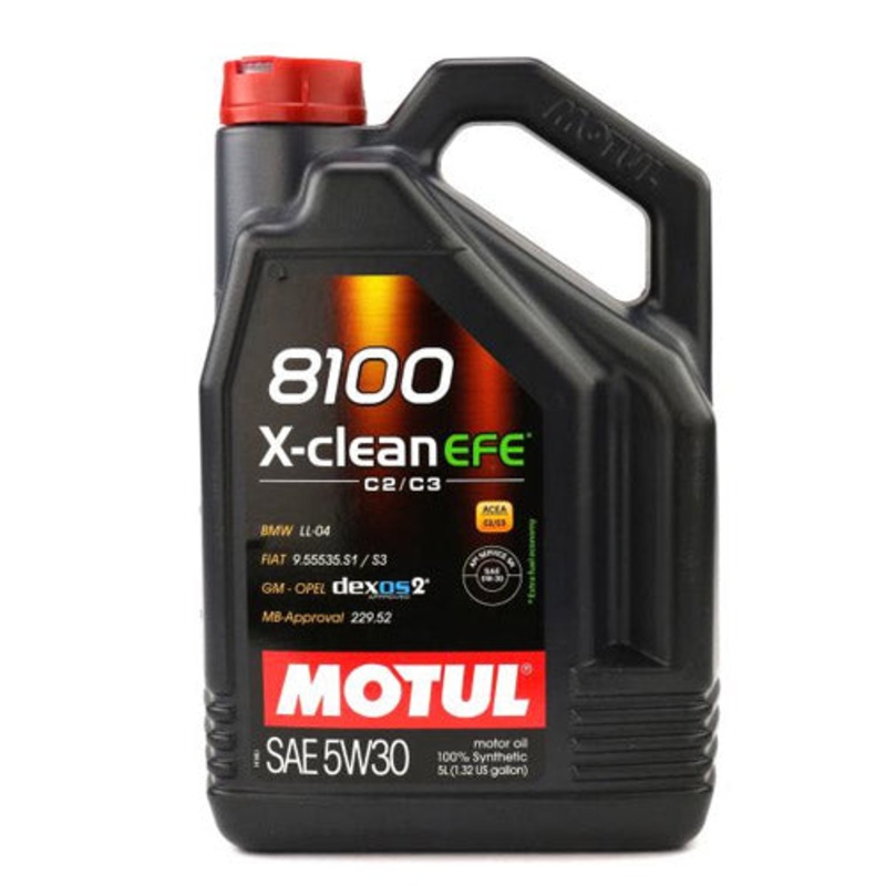 Motul 8100 X-Clean EFE 5W30 Engine Oil 5L | 111378