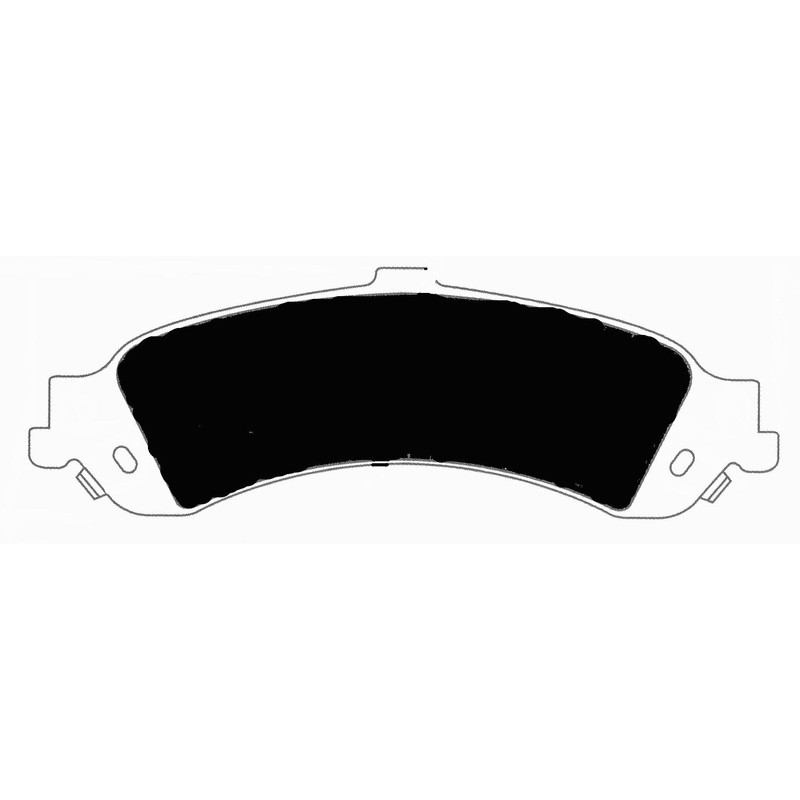 Porterfield Brake Pads for 2006 GMC SIERRA 1500 4WD EXT CAB  SS  6.0L V8