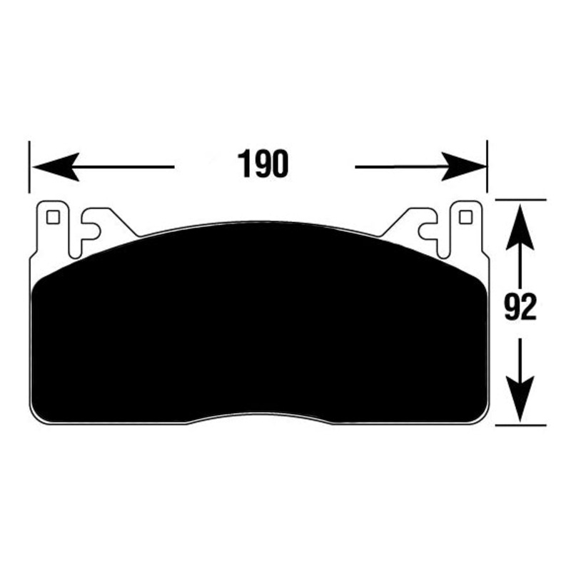 Porterfield Brake Pads for 2018 FORD MUSTANG Shelby GT350