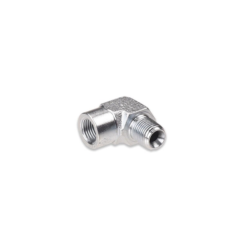 90 Degree NPT Male to Female Zine Plated Fitting