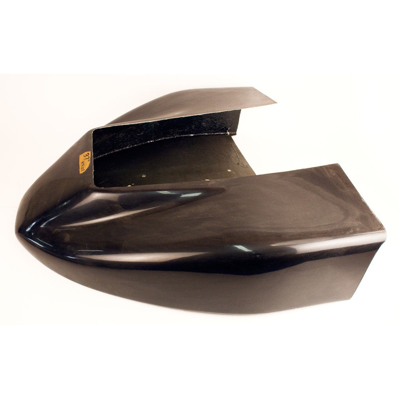 Close Out! Kelly Enduro Fiberglass Stallion Nose, Black