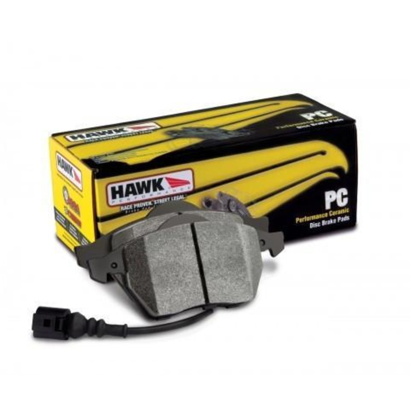 Hawk Performance Ceramic Rear Brake Pads | 2015-2021 Subaru WRX (HB557Z.545)