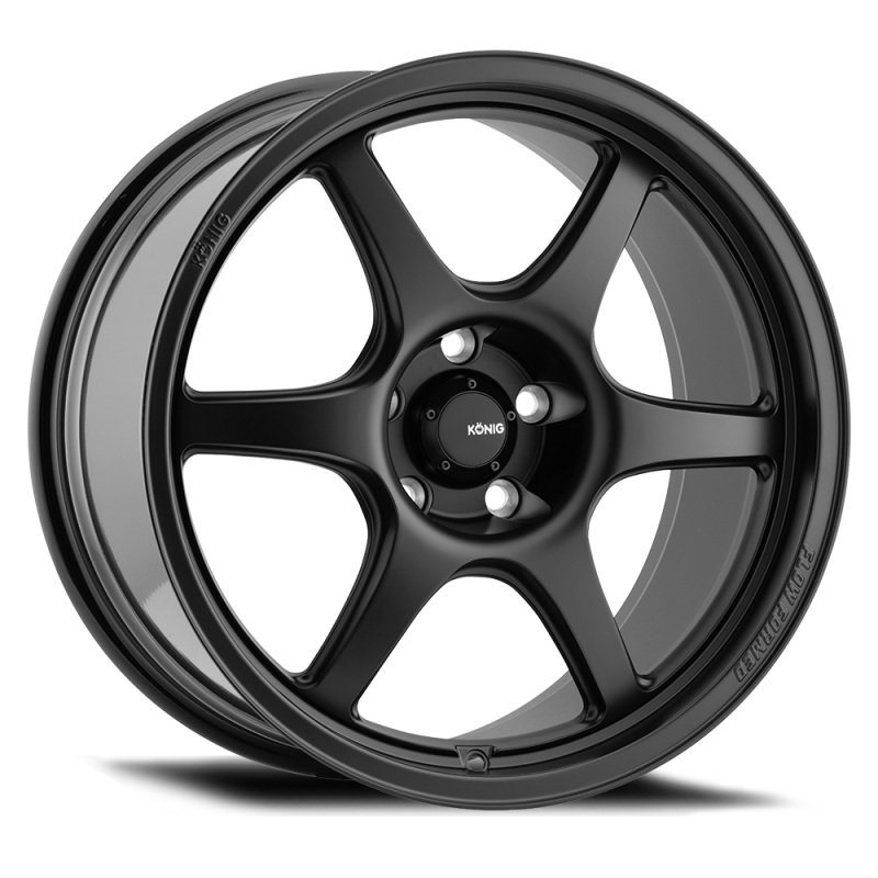 Konig Wheels Konig Hexaform 17x9.5 5x114.3 ET20 Matte Black