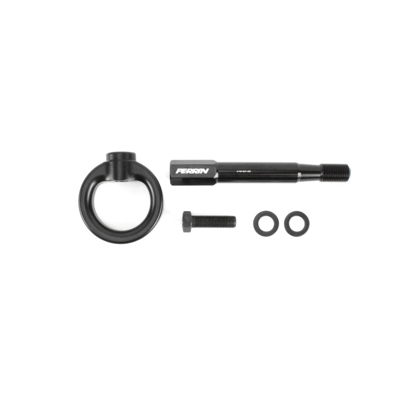 PERRIN 18-21 Subaru WRX & STI / 13-25 BRZ / 17-20 Toyota 86 Tow Hook Kit (Front) - Flat Black
