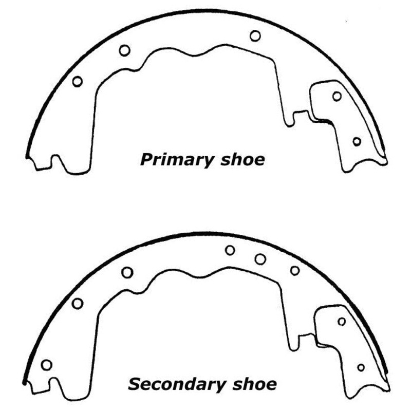 Porterfield Brake Shoes for 1999 FORD F250 3/4 Ton 2WD Rear Drum 7 Lug