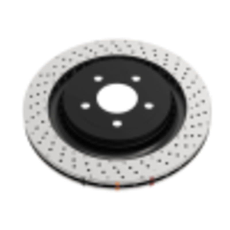 DBA 2015 Porsche Macan S (w/350mm Front Rotor) Front 4000 Series Drilled Rotor