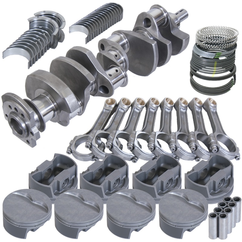 Eagle Chevy 350 3.750in Crank 6.000in I-Beam Rods -5cc Flat Top 4.060in Pistons Balanced Assembly