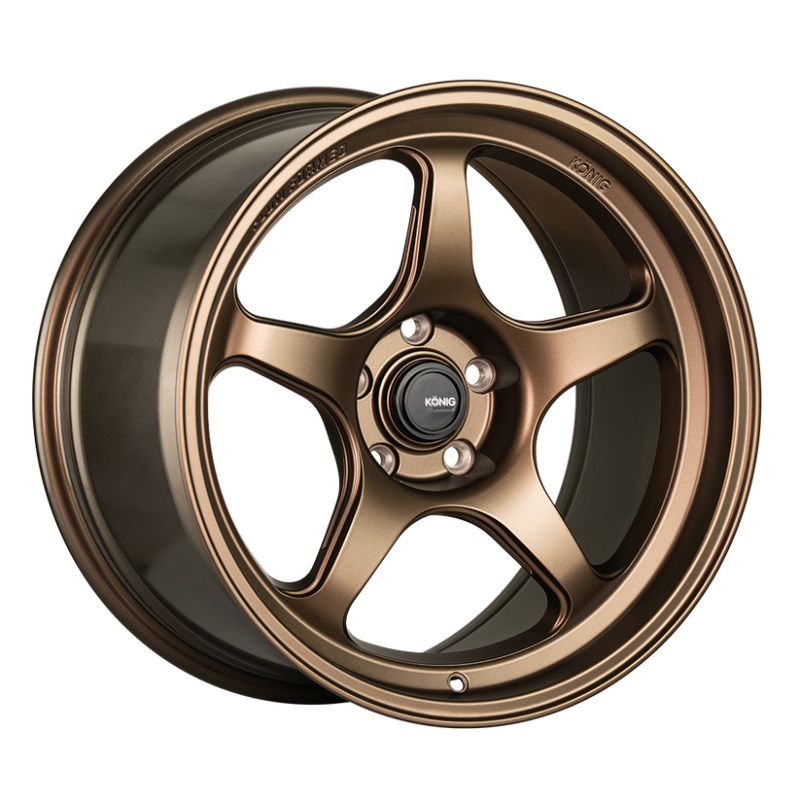 KONIG Hyperspec Wheel - 18x10.5B +25 | 5x120 | Matte Bronze