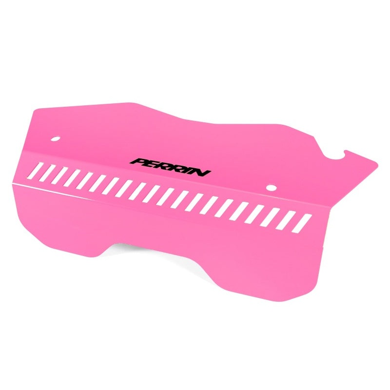 Perrin 2022+ WRX Pulley Cover - Hyper Pink | PSP-ENG-153HP