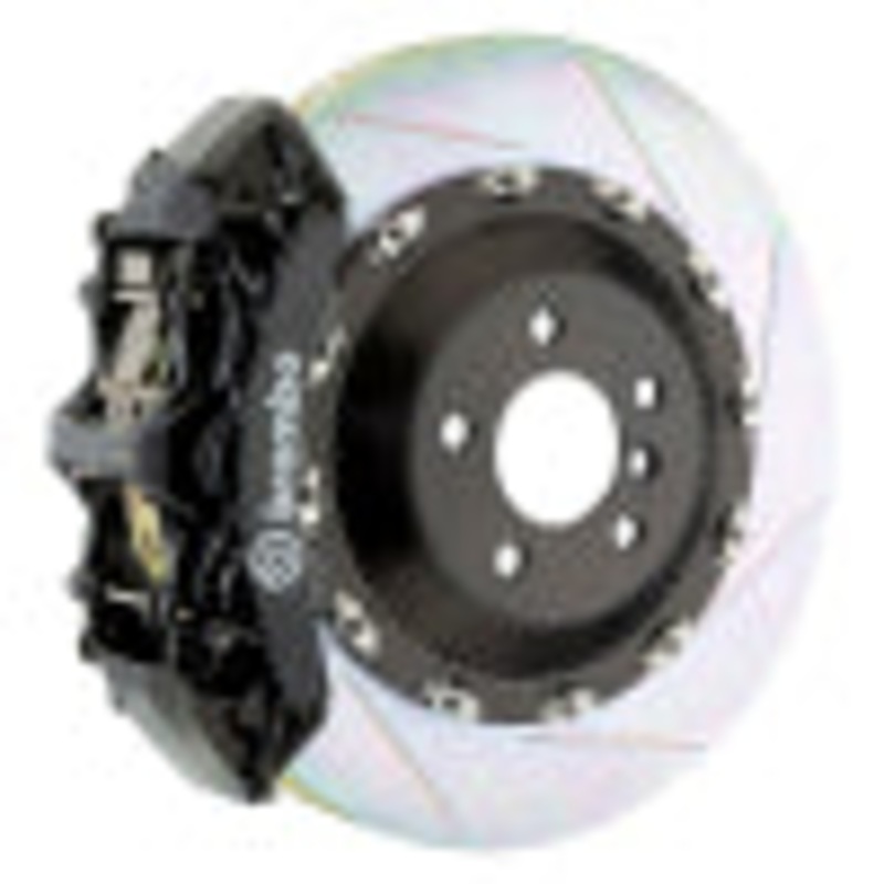 Brembo 25+ BMW X3 30/BMW X3 M50 xDrive Front GT BBK 6 Piston 2pc Rotor Slotted - Black