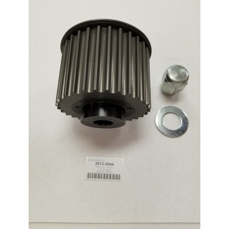 Pulley Kit, Front 3/4" Offset - 3.5" Pulley Twin Cam 'B' Motor