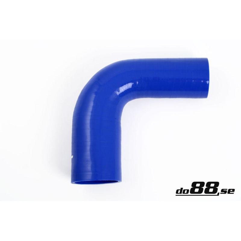 Silicone Hose Blue 90 degree 2 - 3'' (51 - 76mm)